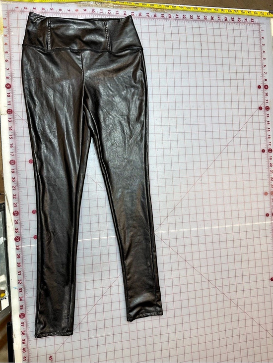Ookie & Lala Pants - Ookie & Lola  Faux Leather Leggings Black Small - great for Halloween